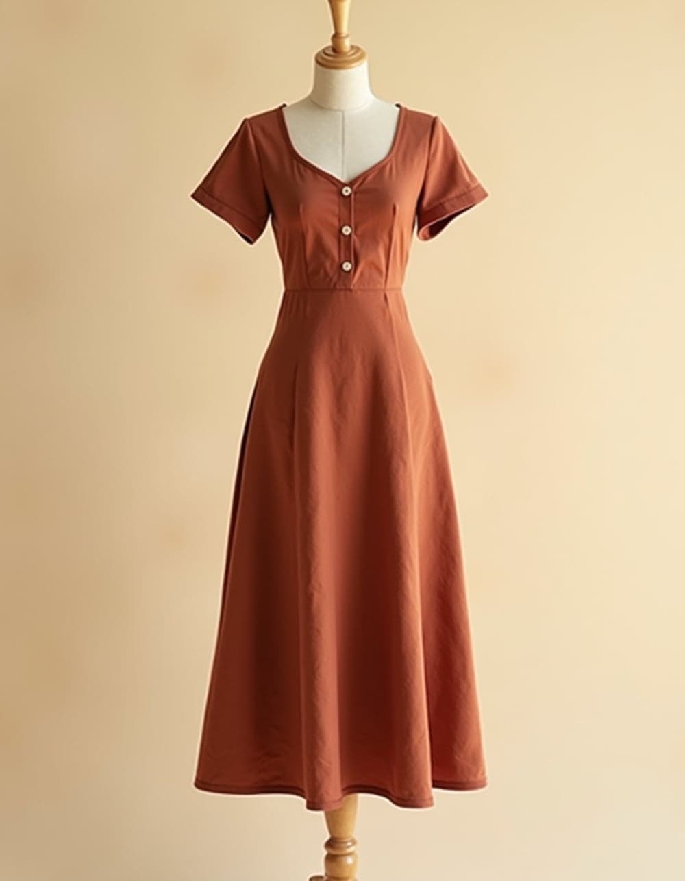 Robe évasée